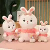 28-50CM mignon lapin en peluche jouets Kawaii animaux en peluche fille cadeaux d'anniversaire bébé poupée oreiller