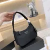 Cross Body Nylon hobo Duchesse Designer Bag 2005 Re-Nylon Women Diamond sac à main 2000 Crystal RHINESTONE Purse Shoulder Armpit Tote ReEdition