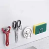 Kitchen Sponges Holders Self Adhesive Sink Sponge Drain Drying Rack 304 Stainless Steel Kitchen Accessories RRA358