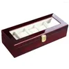 Watch Boxes 12 Grids Sale Gift Box Case Wooden Storage Display Jewelry Collection Holder