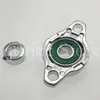 ASAHI stainless steel miniature diamond bearing housing unit MUFL000 MU000 FL000 UFL000SS