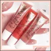 Lip gloss snoepkleur waterdichte lipgloss make -up lipgloss Langsterende glitter vloeibare lippenstift voor cosmetica vrouwen meisjes 6 stks drop dh19q