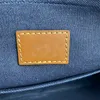 M46104男性用のデザイナーショルダーバッググレーの本物の革のメッセンジャーバッグ5Aモノグラム2PCSジッパーコイン財布シリアル番号付き屋外トリオブリーフケース