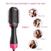 Curling Irons 1000W hårtork Air Brush One Step Styler Volumizer Comb Roller Electric Ion Blow Starten Curler 2210285766634