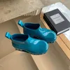 Stivali Punta Rotonda Donna Caviglia Scarpe di plastica Slip On Stivali da pioggia Tacco piatto 7 Colori Verde Rosa Marrone Bianco Blu Stivaletti da neve 39