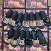 2022 new women men Slides Summer Slippers Beach Indoor Flat Sandals House Flip Flops With Spike Sandal top quality