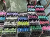 Groothandel multicolor enkellokken met CardBoad -tags Sport Cheerleaders Black Pink Short Sock Girls Dames Katoen Sock Skateboard Sneaker I0306