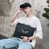 Evening Bag Designer Cluth Bag For Men Wallet Handväskor Nitar Kuvert Day Hand S Man Wallet Black Sacoche Homme 220728