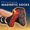 Sports Socks Men Women Self-heating Magnetic Self Heat Tour Therapy Soft Comfortable Winter Warm Massage Pression