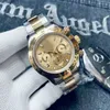Män designer armbandsur kronograf multifunktion daytonass lyxklocka klockor safir kristallkvalitet mode affär vattentät 2hxt