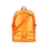 Sac à dos étanche Transparent en plastique Transparent pour adolescentes sacs d'école en PVC sac à bandoulière espace cahier Mochila