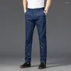 Abiti da uomo Autunno Plaid Stretch Pantaloni casual 2022 Mens Business Office Pantaloni eleganti da uomo di alta qualità Pantaloni classici da festa sociale