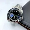 2023 럭셔리 시계 2813 Movement Mens 시계 자동 기계식 세라믹 시계 상자 스틸 50m 방수 손목 시계 Sapphire Luminous Watchs