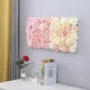 Fiori decorativi Simulazione Pianta Fiore Muro Matrimonio Sfondo Rosa Vetrina Decorazione Natale