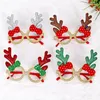 Christmas Decorations Adult Children's Decorative Glasses Gifts Holiday Supplies Party Creative Eyeglasses Frame Decor Wholesale