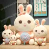 30-50CM Kawaii Candy Shape Coniglio Giocattoli di peluche Ragazza che dorme Regalo Bambola morbida per bambini Regali di compleanno