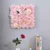 Fiori decorativi Simulazione Pianta Fiore Muro Matrimonio Sfondo Rosa Vetrina Decorazione Natale