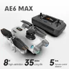Droni AE6 max drone 4K 8K HD Camera GPS 5G FPV Evitamento ad ostacoli Visual Evitamento Professional Brushless Motor Quadcopter RC DRON Toys 221031