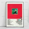 Leinwand Malerei Kanye Westda Twisted Life of Pablo Album Stars Poster und Drucke Wandbildkunst f￼r Heimzimmer Dekor rahmenlos
