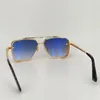 L EDITION M six sunglasses men model metal vintage fashion style square frameless UV 400 lens come with package good selling