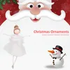 Kerstdecoraties boom ornament Exquisite Net garen pluche ballerina meisje poppen hanger Jaar 2022 decoratie nobel