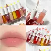 LIGLIS GLISS Naturalny Extarct Wysoki połysk olej do wargi nawilżający suchy kwiat świeci odżywcze odżywcze usta Plumper Lipgloss Drop dostarczenie dhnk2