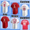 Joey Votto Baseball Johnny Bench Barry Larkin Jerseys Pete Rose Ken Griffey Jr Eugenio Suarez Tyler Stephenson Reds Jonathan India Hunter Greene Matt Reynolds