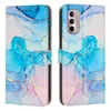 Marble granitowa skórzana portfel dla Motorola G42 Edge 30 G62 5G X S30 Moto Edge G Stylus 2022 Google Pixel 7 Pro Rock Stone Credit Card Karta kredytowa Uchwyt Przewrotka