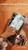 Multi Funkcjonalne przypadki telefoniczne Karta wielokątna Wspornikowa karta Torba magnetyczna Sekcja PU Okładka ochronna dla iPhone'a 14 Plus 13 12 11 Pro Max XR x 8 7 Anti Drop ShockProof