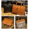 Briefcases Designer Bags Business Women Briefcase Leather Handbag Woman Casual Totes14 1 15 6 Inch Laptop bag Shoulder Office Bags For Ladi23