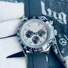 Rola zegarki Luksusowy projektant towarów Męskie wszystkie ze stali nierdzewnej 6-pinowa automatyczna klamra do zegarków mechanicznych