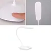 Lampade da tavolo 14 LED Lampada da lettura Dimmerabile 3 modalità USB Lampada da tavolo per la cura degli occhi Touch Control Tubo flessibile per lo studio del campeggio