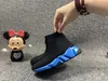 Chaussures Casual Enfants Designer Diapositives Chaussettes Plate-forme Garçons Grils Noir Jeunesse Kid Speedy Speed ​​Trackers Runner Bébé Enfant En Bas Âge Sneaker