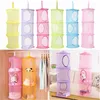 Storage Bottles 3 Shelf Hanging Bag For Toys Net Kids Bedroom Wall Door Closet Organizer Bathroom Kitchen