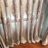 Cortina 2022 cortinas de janela dourada de veludo de alta qualidade para a sala de estar por porta de cor roxa do quarto de tule sombreamento