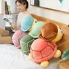 Jouets en peluche tortue douce et mignonne 25-45CM, Animal en peluche, oreiller Kawaii, décoration de chambre de bébé