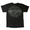 Deftones Floral Burst Image Black T-shirt Summer Men S Training officiel 220628