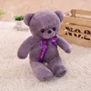 40 cm de desenho animado Teddy Bear Plush Brinquedos com fita macia brinquedos de animais de pel￺cia para crian￧as Presente de anivers￡rio para meninas beb￪ baby