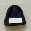 Designe Caps Bonnets Lunettes d'hiver Chapeau Hommes CP Côtelé Tricot Lentille Bonnet Hip Hop Chapeaux Tricotés