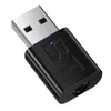 USBガジェットBluetoothトランスミッター2インチのLCDコンピューターテレビオーディオアダプターConnect Bluetooth5.0ヘッドセットオーディオを受信