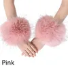 Knee Pads Fluffy Fur Cuffs Jackets Faux Arm Warmer Bracelet Detachable Sleeve Hand Natural Wrist Snap