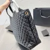 Top Designer Shopping Bag Gaby Sac à main matelassé Icare Maxi en peau d'agneau grande capacité Lady Casual sac fourre-tout avec portefeuille femmes mode sacs à bandoulière