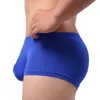 Underpants IKingsky Men's Four Way Stretch Bulge Boxer Sexy Low Rise Shorts Soft Trunk