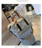 Fashion Travel Bags For Women Large Capacity Men's Sports bag Waterproof Weekend Sac Voyage Female Messenger Bag Dry And Wet