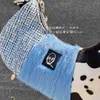 Сумка для покупок в режиме haex straat bolso mujer harajuku Patchwork pluche vrouwen ta 2022 тренд винтажный rit kettingen esthetische sac a 277i