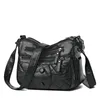 Kv￤llsp￥sar 2022 Summer Women's Bag Pu Soft Leather Hand f￶r kvinnor stor kapacitet axel enkel mode crossbody bm01