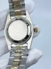 Nowy styl panie zegarek 31 mm 278383 Sapphire 24 Diamond Dail Watche Watches Automatyczny ruch mechaniczny 18K Dwucie Gold Lady Na rękę