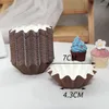 Baking Tools 50 Pcs Multicolor Diameter 7 Cm Round Cake Boards Set Base Disposable Oil Paper Cupcake Dessert Tray Birthday Cookies Small