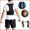 Bachaz do corpo suporta corretor de correção de correção ajustável da cintura traseira, instrutor de correção ADT Shoder Brace Spine Support Support Belts V DHY9H