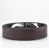 2022 Smooth Leather Belt Luxury Belts Designer för män Big Buckle Male Chastity Top Fashion Mens Whole4676393